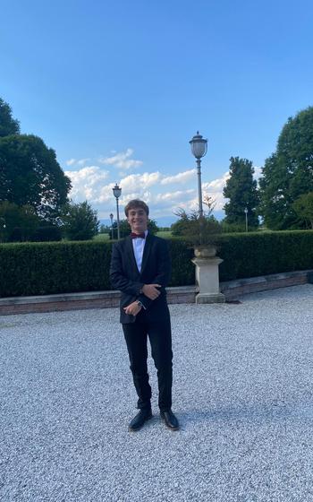 Second place winner Jack Culpepper is a senior at Vicenza High School 